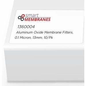 [S_1360004] Filtros de membrana de óxido de aluminio 0 1 micras 13 mm paquete de 10 - S_1360004