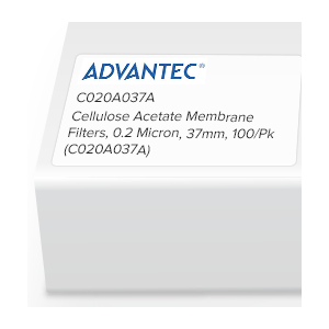 [S_C020A037A] Filtros de membrana de acetato de celulosa 0 2 micras 37 mm paquete de 100 - S_C020A037A
