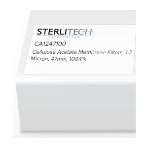 [S_CA1247100] Filtros de membrana de acetato de celulosa 1 2 micrones 47 mm paquete de 100 - S_CA1247100