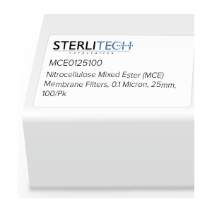 [S_A010A025A] Filtros de membrana de éster mixto de nitrocelulosa (MCE) 0 1 micras 25 mm paquete de 100 - S_A010A025A