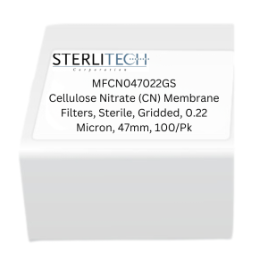 [S_MFCN047022GS] Filtros de membrana de nitrato de celulosa (CN) estériles con rejilla 0 22 micras 47 mm paquete de 100 - S_MFCN047022GS
