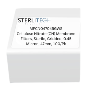 [S_MFCN047045GWS] Filtros de membrana de nitrato de celulosa (CN) estériles con rejilla 0 45 micras 47 mm paquete de 100 - S_MFCN047045GWS