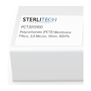 [S_PCT3013100] Filtros de membrana de policarbonato (PCTE) 3 0 micrones 13 mm paquete de 100 - S_PCT3013100