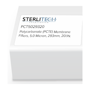 [S_PCT5029320] Filtros de membrana de policarbonato (PCTE) 5 0 micrones 293 mm paquete de 20 - S_PCT5029320