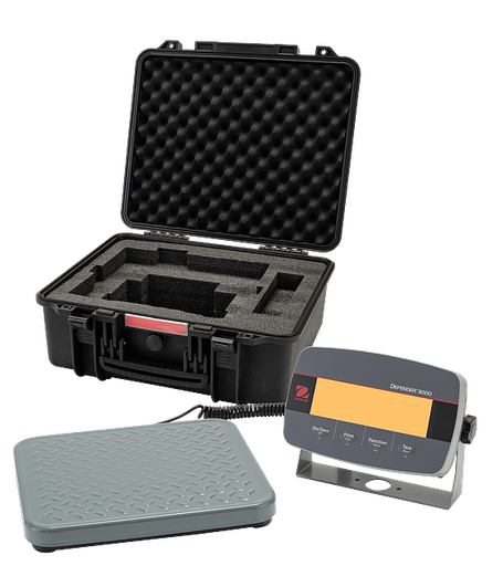 [HB-4778A] Báscula de prueba de campo Defender 3000: capacidad de 75 kg/150 lb 0 02 kg/0 05 lb - HB-4778A