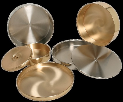 [H-3906HSP] Bandeja, Separador, para Tamiz de 200 mm, 25 mm de Profundidad, Latón - H-3906HSP