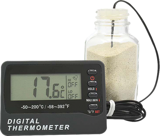 [H-3561] Alarma mínima/máxima termómetro digital para botella - H-3561
