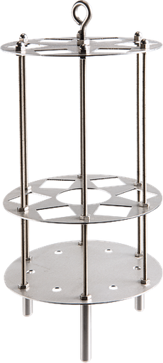[H-3267.ST] Soporte para barra de prueba de mortero, acero inoxidable - H-3267.ST