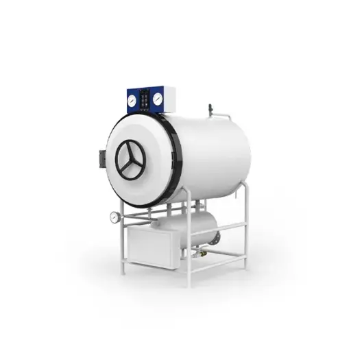[B-01-010282] Autoclave Cilíndrico de Presión Horizontal