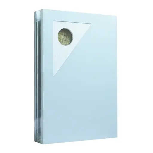 [B-01-010916] Panel Sándwich Lana de Roca con Magnesita - B-01-010916