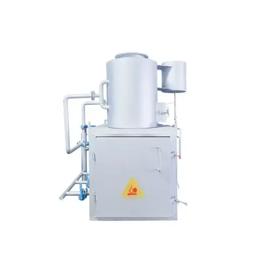 Incinerador de Residuos (150-300kg, Doble Cámara)