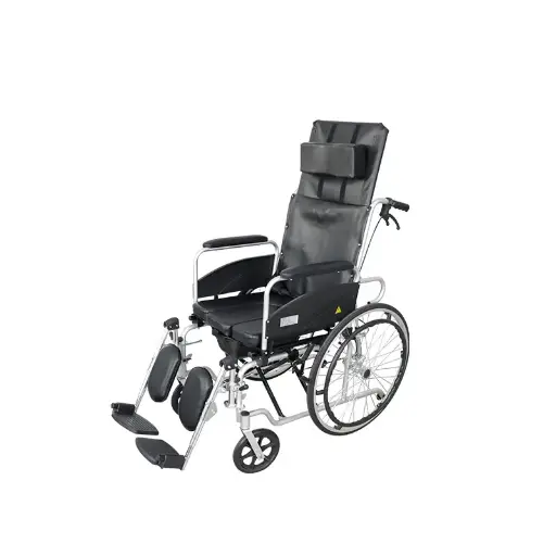 [B-01-011146.XX] Silla de Ruedas Plegable con Ruedas de PU