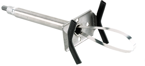 Abrazadera de Banda Ajustable con Soporte Doble V