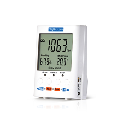 Tenmars ST-502 De escritorio Calidad de aire interior (Calidad de aire interior) Monitor