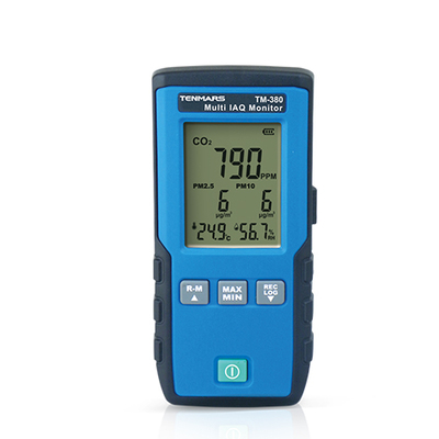 Tenmars TM-380 Monitor multiple de calidad de aire interior