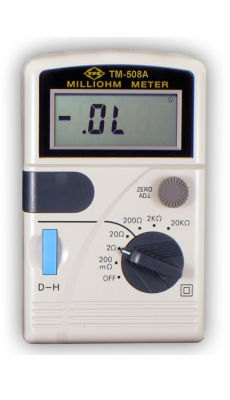 Tenmars TM-508A Milliohm Medidor