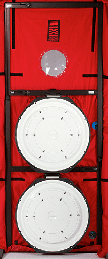 [BD3-KIT-020] Sistema Minneapolis Blower DoorTM 2 Ventiladores con 2 Manometros DG-1000