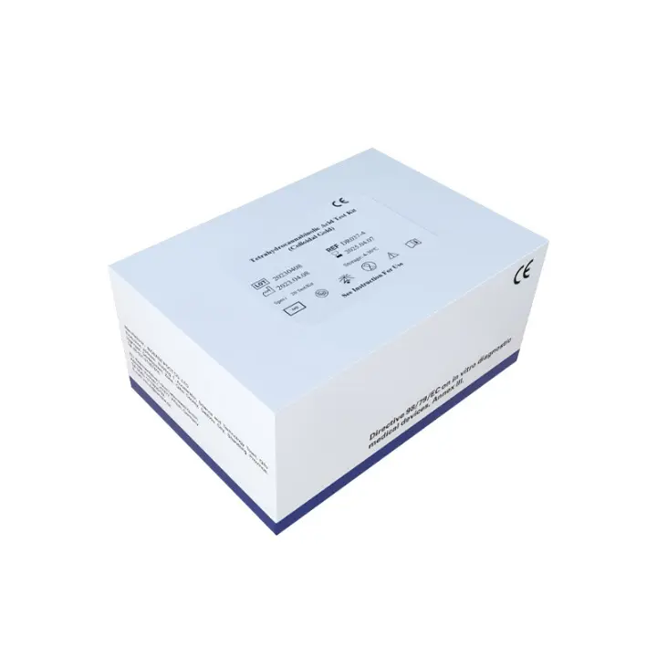 Kit de prueba de ácido tetrahidrocannabinólico (oro coloidal)