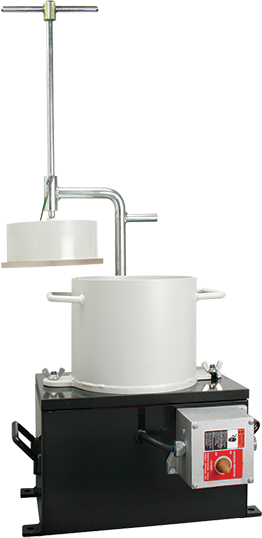 Prueba de consistencia, mesa vibratoria, 220 V 50 Hz (2F / 5F)