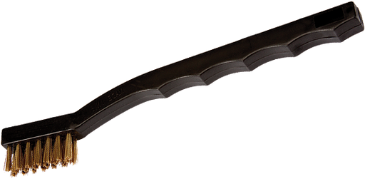 [H-3773] Cepillo de tamiz, malla fina, alambre de laton con mango de plastico