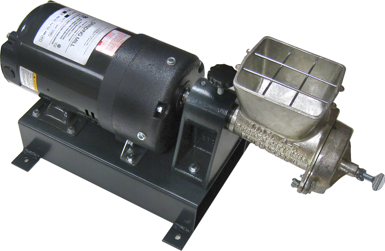 Molino de desmotado, motorizado, grueso 220 V 50 Hz