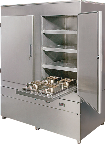 Cámara de curado por humedad, 12 estantes (0.4F - 2.4F)