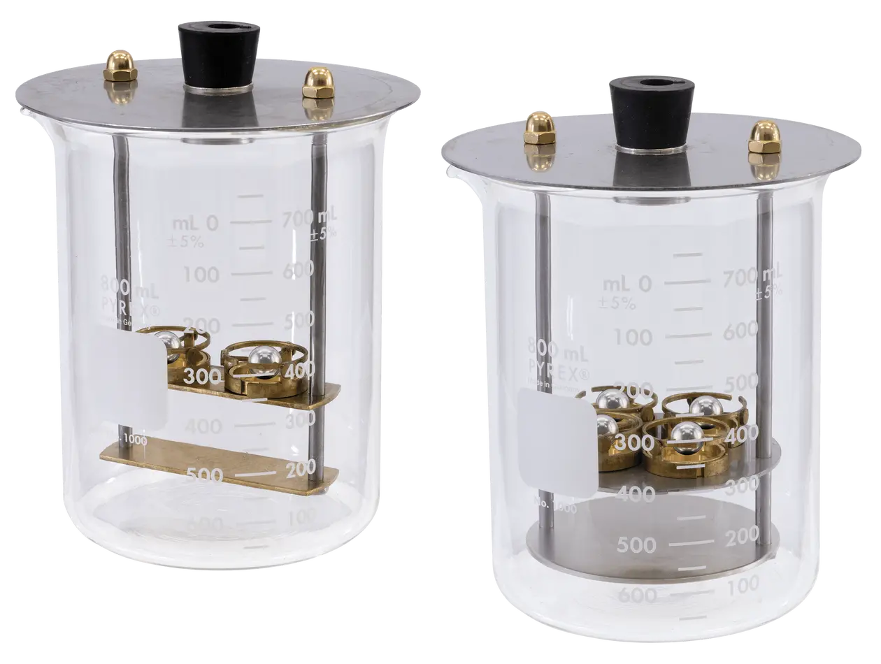 Aparato de punto de reblandecimiento, doble y cuadruple