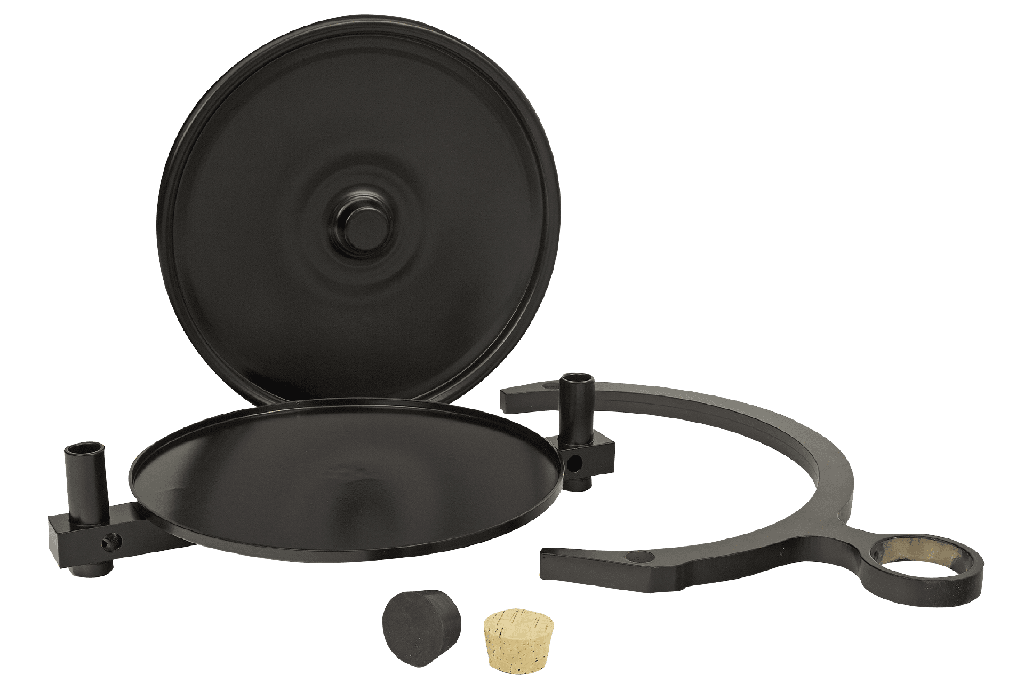 Adaptador de tamiz de 8" para W.S. Tyler®, Ro-Tap® de 12"; agitador de tamices