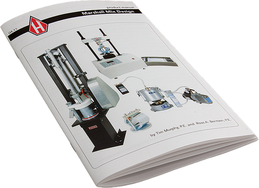 [H-1328A] Folleto de diseño y pruebas de mezclas Marshall
