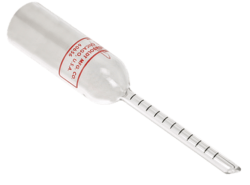 [H-2755.2] Tubo de filtro de vidrio para indicador de aire Chace