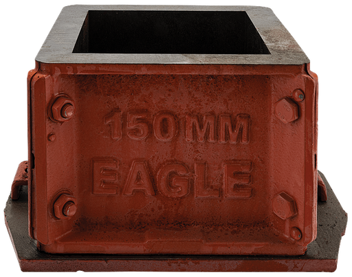 [H-2827MHD] Molde cúbico de hormigón, acero, resistente