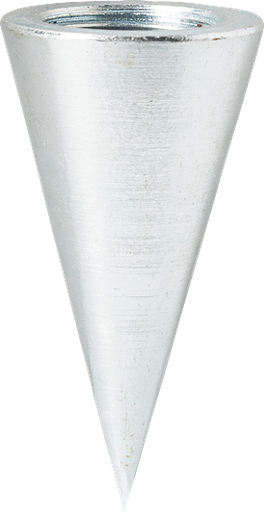 [H-4204.3] Cono de 30°, 1 pulg² (6,45 cm²) para penetrómetro de cono