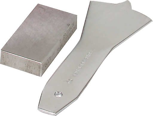 [H-4229] Herramienta de ranurado y bloque patrón para metales ASTM Liquid Limit (límite líquido)