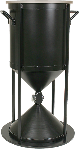 Cono de arena, grande, 12" (165 mm)