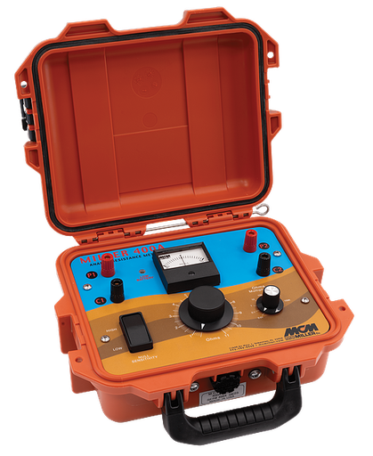 [filler_34789] Medidor de resistividad, analogico