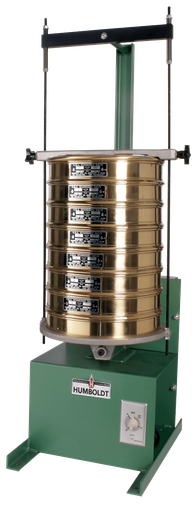 [H-4330] Tamizadora motorizada de hasta 7 tamices de 12'' de diametro, 115 V 6 A 60 Hz ''S/N''