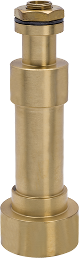 [H-2180] Tubo viscosimetro, laton, con orificio universal de acero inoxidable para saybolt