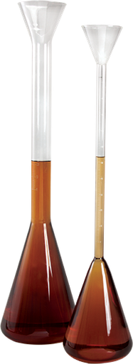 [H-3383F] Matraz de gravedad especifica para agregado fino, Phunque, 2000 ml