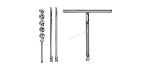 [H-4268] Juego de tubos de barrena para muestreo de suelo