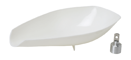 [H-4615P] Cuchara (polipropileno) y contrapeso, 125 g